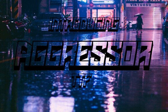 Aggressor is a bold, futuristic display font built for impact. As a web designer working on a new product landing page, I was looking for a typeface that could command attention without sacrificing clarity. Aggressor fit the bill perfectly. Its sharp angles and thick strokes give it a cyberpunk vibe that feels modern and energetic, making it ideal for tech-focused brands or creative projects that need a strong visual identity.