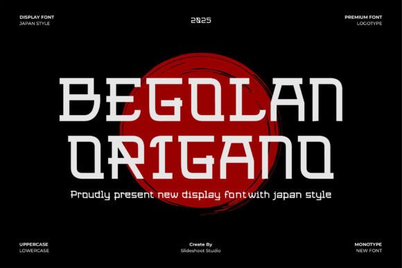 Begolan Origano: A Bold Display Font