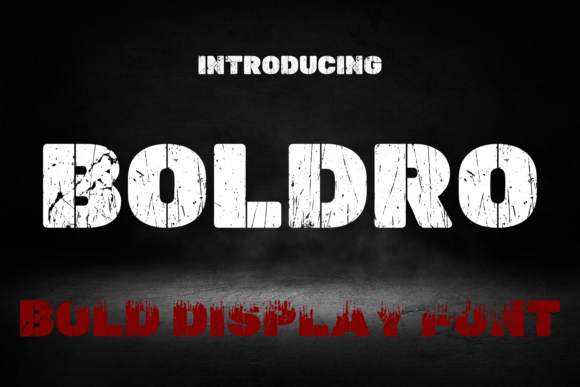 Boldro: A Bold Typeface for Business