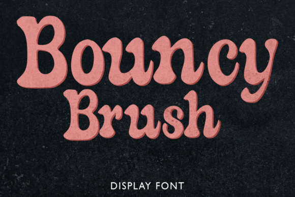 Bouncy Brush Font for Business