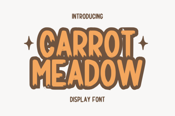 Carrot Meadow: A Playful Font for Business