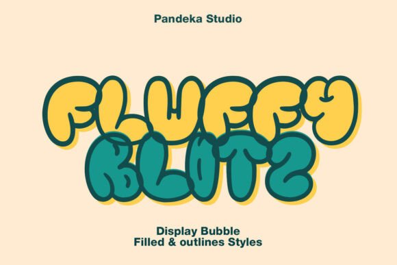Fluffy Blitz Font for Creative Projects