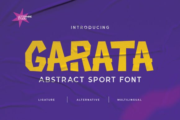 Garata: A Bold Typeface for Impact