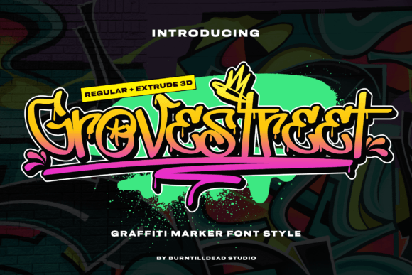 Groovestreet Font for Creative Makers