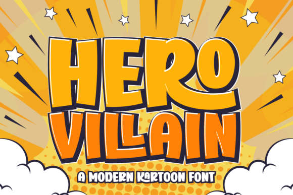 Hero Villain: A Bold Font for Business