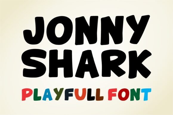 Jonny Shark Font: Bold and Friendly for Crafts