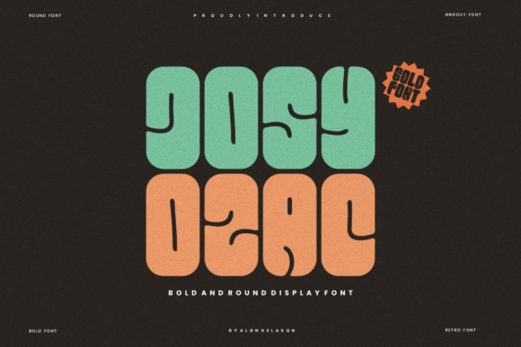 Josyozac: A Bold Font for Business Branding