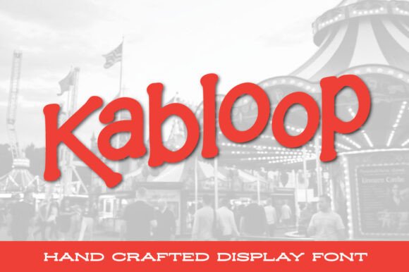 Kabloop: A Bold Display Font for Impactful Design