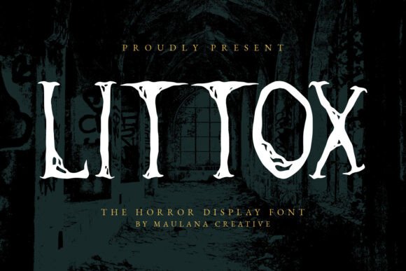 Littox: A Spooky Display Font for Marketers