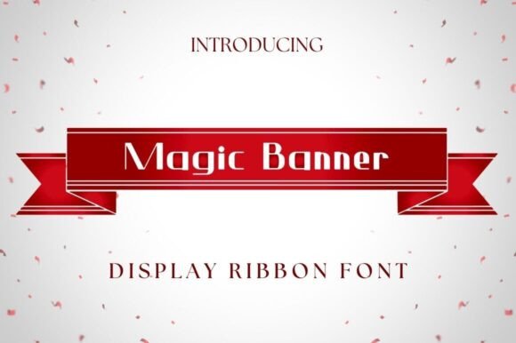 Magic Banner Font for Business