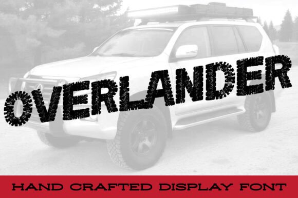 Overlander: A Bold Display Font