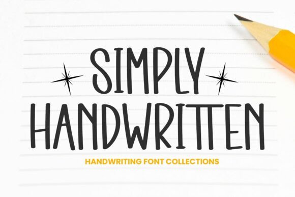 Simply Handwritten: A Creative Display Font