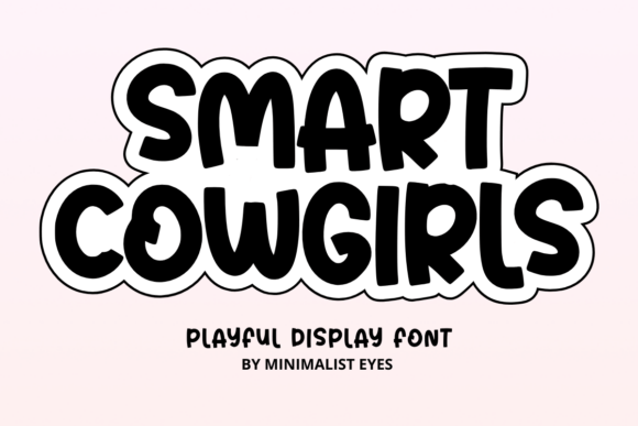Smartcowgirls: A Bold Font for Creative Projects