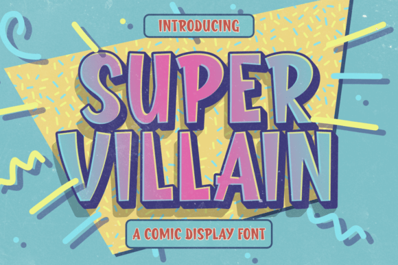 Super Villain Font for Bold Web Design