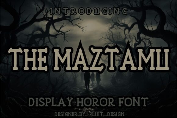The Maztamu: A Bold Display Font
