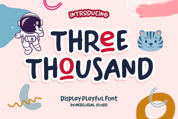 Three Thousand: A Fun Font for Business