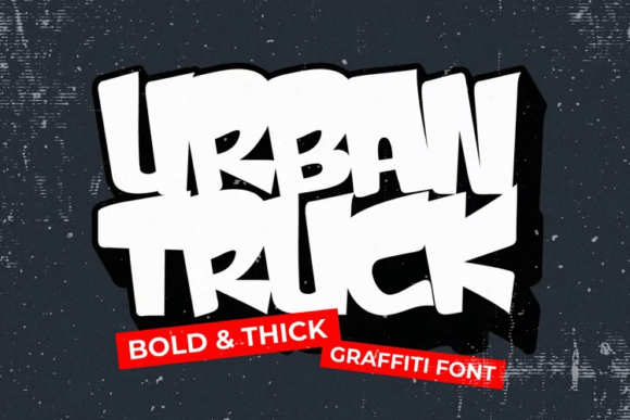 Urban Truck: A Bold Font for Street-Style Branding