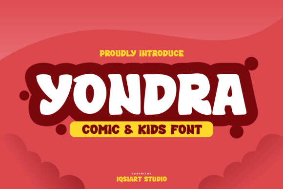 Yondra: A Cheerful Display Font
